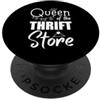 Funny Thrift Store Gift Thrifter Negozio dell'usato divertente Negozio d'arte dell'usato Negozio dell'usato usato per le donne della ragazza PopSockets PopGrip Adesivo