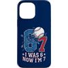 Boys Seventh Birthday Sports Meme Ts Custodia per iPhone 13 Pro Max 6 7 Baseball I was 6 Now I'm 7 boy settimo 7th Birthday
