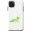 egalo della cavalletta dell'umorismo deg Custodia per iPhone 11 Pro Max Cavallette minimaliste simpatico insetto Piccola cavalletta