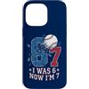 Boys Seventh Birthday Sports Meme Ts Custodia per iPhone 14 Pro Max 6 7 Baseball I was 6 Now I'm 7 boy settimo 7th Birthday