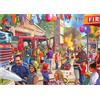 Jumbo Games Falcon Open Day at the Fire Station, puzzle, puzzle per adulti, puzzle, 1000 pezzi, 11351