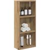 SKTQYQO Mobiletto Bagno Rovere Artigianale 30x14x70 cm