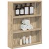 SKTQYQO Armadio Da Bagno A Muro Rovere Sonoma 40x10x50 Cm