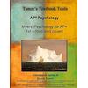CreateSpace Independent Publishing Platf AP* Psychology: Myers' Psychology for AP+ 1st edition Resource Notebook: Relevant daily assignments tailor made for the Myers text