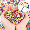 Nodcows 2000 Pezzi Mini Pon Pon Colorati, Pompon 5mm Pon Pon Piccoli Pom Poms Artigianato Elastici per Bambini Fai Da Te Divertenti Mestieri Creativo e Decorazioni Artigianali (Multicolored)