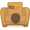 MastaPlasta Toppa pelle autoadesivo - riparazione istantanea - Rotondo 5cm Cammello | L'originale Kit Riparazione Pelle di MastaPlasta all-in-one: qualità da tappezzeria, nessun attrezzo necessario