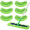 Yicotira Confezione da 6 panni XL riutilizzabili in microfibra per mocio Swiffer XL, panni asciutti e bagnati per la pulizia di pavimenti, pareti e finestre