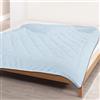 Delindo Lifestyle Trapunta estiva Dream Colour, 135 x 200 cm, facile da pulire, estiva, sottile e leggera, Oeko-Tex Standard 100, adatta per persone allergiche, colore: blu