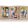 SRunDe Cornice Foto Multiple 10x15cm per 3 Foto Pieghevole