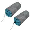 yijinyxm Sacchetto Scarpe Lavatrice, Sacca per Lavare le Scarpe in Lavatrice, Riutilizzabile Sacchetti Sacca Lavaggio per Protegge Le Sneakers dai Danni, Pulizia a 360° - Grigio 2 Pezzi