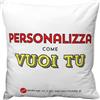 SeeSee Cuscino Personalizzato con Foto, Fronte e Retro personalizzabili con IMBOTTITURA. Idea Regalo Gadget da personalizzare cm 20x20