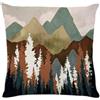 malxlaw Federe Cuscini Divano 50x50 Montagna, Copricuscini Divano In Lino, Decorazioni Camera Da Letto, Cuscini Divano Per All'Aperto Giardino