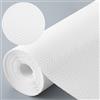 Dntorx Tappetino antiscivolo per cassetti, 50 x 600 cm, con 70 punti biadesivi, in EVA, impermeabile, per scaffali, cucina, cassetti, frigorifero (bianco)