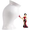 SELETTI VASO CON STATUETTA IN RESINA CIRCUS LUCY CM. 28 X17,5X28,5 SELETTI ART. 09927