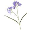 Generic Rami di orchidee artificiali artificiali, 64 cm, fiori di fresia artificiali per fotografie, 2 forchette, fiori finti per decorazioni per feste di nozze (blu)
