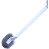 DLBTWDOYLS Scopino per WC a manico lungo, setole resistenti, nessuna pulizia degli angoli ciechi, base per montaggio a parete, sblocco WC, spazzola per cuciture piccole, combinazione per la pulizia del (1)
