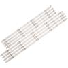 TUCANSBP 8 pz/1 Set Striscia di retroilluminazione a LED 9 lampade compatibili for TV da 50 Pollici MS-L1255 V7 HL-00500A30-0901S-04 BBK 50LEX-7027/FT2C 50LEM-1027/FTS2C 50LEX-503
