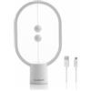 InnovaGoods® Lampada d'equilibrio con interruttore magnetico Magilum, illumina la tua casa in modo originale ed elegante, con design d'equilibrio e interuttore magnetico, ideale per la casa.