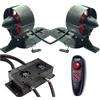 EWsdsfs U92 Set Propulsore Subacqueo Due Versioni 21,4 Kg/23,6 kg di Spinta con Ventola Raffreddamento Custodia in Metallo for Gommoni(12V 300KV 708w)