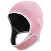 SheerFaring Cuffia da Sub Cuffia Termica Cappuccio Neoprene Cappuccio Muta in Neoprene Flessibile 2mm Nylon Vie Protezione Solare UPF 50 Anti Graffi Del Corallo, Rosa, SenzaVisiera