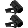 SWETRACE 2 Pezzi Regolatore per Remi in Fibra di Carbonio Bloccaggio Telescopico, Materiale Plastico Nero 29/26,5mm, Resistente e Antiscivolo per Kayak e Tavole Sup