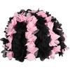 JEWEDECO Cuffia da Nuoto per Donna Flower Swim Cap Nero Nailon Festa Estiva | Cuffia da Bagno, Cuffietta per Piscina, Bathing Cap Riutilizzabile Anti-skid