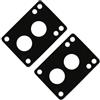MUXZSIZ Accessori per skateboard Longboard Shock Pads Assorbono le | Cruiser ad elasticità Aumentano l'altezza tra le ruote Skateboard antiurto Accessori per Longboard