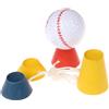 Generisch Set di 4 tee per simulatore di golf, in , per allenamento | Durevoli tee simulatori di golf, 4 pezzi in gomma, accessori per allenamento invernale, forniscono una facile pratica