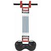 AsrMyjcx Abdominal Exerciser Macchina Allenamento Casa Estensore Petto Supporto Addominali Pinza Rinforzo Mano Molle Resistenti Regolabili Pedali Antiscivolo , Tenditore 6-In-1