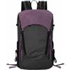 rockible Zaino Trekking Outdoor Zaino Escursionismo Zaino Viaggio Zaino Giornaliero con Compartimento Frontale con Cerniera Accesso Rapido Cinghie Laterali, Viola, Viola