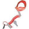 Ciieeo Cordino di Arresto Emergenza per Motore Fuoribordo con Cinturino da Polso e Fischietto, TPU Rosso, 30x4,5x2,5cm, per Barca e Kayak
