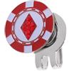 QUILSTM Mini segnapalla con Clip per Cappello da Golf, con Impugnatura