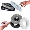 GORNATION Hand Grip e Fingertrainer Set 6 Resistenze 3-32 kg Avambracci | Elastici dita 3, 4, 5 kg e anelli presa 14, 23, 32 kg. Chiudere e aprire la mano. Calisthenics, arrampicata, palestra.