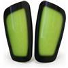 Generic Parastinchi da Calcio Protezione Tibia Parastinco Scudo Gamba Conchiglia Schiuma Ammortizzante in PP Profilo Che Avvolge Calzata Stabile E Leggera, Array, Verde Fluorescente