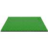FytStycale Tappetino da Allenamento Golf Tappeto Pratica Golf Piattaforma Golf Superficie Resistente Mantiene Esercizi di Drive Pitch Adatto per Casa Balcone Giardino, 120 150cm, Erba PP