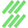 POPETPOP 6 Pezzi Marcatori Temporanei per Campo Tennis, Set PVC Verde | Linee per Pickleball e Basket, Uso Outdoor, Installazione Rapida, Forma Rettangolare