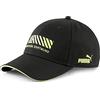 Puma 4064533006577 BVB ftblCulture Baseball cap Capello, Puma Black-Safety Yellow, OSFA