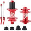 RESHINF 32H Mozzi Per Mountain Bike Perno Passante Sgancio Rapido Set Di Mozzo MTB | Freno A Disco Anteriore 9x100mm/15x100mm Posteriore 10x135mm/12x142mm, for HG 7/8/9/10/11s