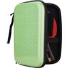 Marchfunny Custodia rigida per racchetta da ping pong EVA 26,5 cm (verde)