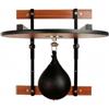 Generic Attrezzatura Allenamento Piattaforma da Parete con Pera Pugilato Sacco Velocità Struttura in Acciaio E Piano in Legno Regolazione Altezza 0-20 Cm, 1.8 Cm