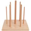 HuadaXtai Generic Supporto per flauto legno, espositore per flauto dolce, supporto multifunzionale, pratico e rimovibile, porta per l'organizzazione