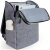 nomiou Zaino per PS 5/Slim/Pro-Console, Voller Schutz PS5 Tasche, Große Kapazität PS 5 Reisetasche für Dual Controller, PS Portal, Laptop Spielkarten, PS5 Backpack