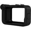 Generico Telaio Media Mod, compatibile con GoPro, HERO13 12 11 | Componente telaio esterno con riduzione rumore microfono per HERO13 12 11/10/9 Black