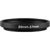 WKAIYUAN Adattatore step-up for anello filtro in alluminio NERO