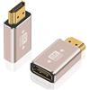 Duttek Confezione da 2 adattatori HDMI 8K da maschio a femmina, estensione adattatore HDMI 2.1, connettore HDMI 2.1, supporto 8K a 60Hz, 4K a 120Hz HDR, Dolby, eARC, HDCP2.3 per laptop, PC, monitor,