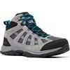 Columbia Redmond 3 Mid WP, Scarpe da Trekking Uomo, Graphite/Black 2023 , 44 EU