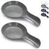 Kyraton Porta Mestoli Da Cucina 2 Set, Poggia Mestolo Cucina, Poggiamestolo Cucina, Porta Utensili Da Cucina In Plastica Per Cucchiai, Pinze, Porta Cucchiai Da Cucina, Lavabile In Lavastoviglie