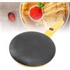 ZJchao Macchina per Crepe Elettrica 8 Pollici con Rivestimento Antiaderente, Padella per Crepe Portatile con Controllo Automatico della Temperatura per Pancake, Omelette e Uova