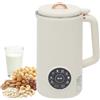 TONFEION Macchina per Latte di Noci 1000ml, Macchina per Latte di Soia con Timer 12h & Tempo di Mantenimento Caldo 12h, 10 Lame, Preparatore Automatico di Latte Vegetale & Macchina per Frappè, per 3-5