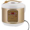 DAHAD Fermentatore di aglio nero da 6 l, fermentatore automatico intelligente per aglio con doppia parete, pentola interna a doppia parete, controllo del tempo e della temperatura/controllo di